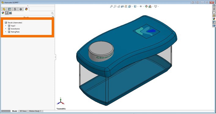 , SOLIDWORKS Decals from Scratch