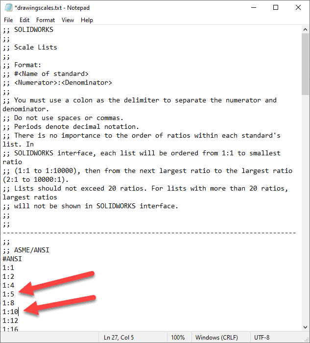 , How do I fix my scaling issues with SOLIDWORKS Drawings?