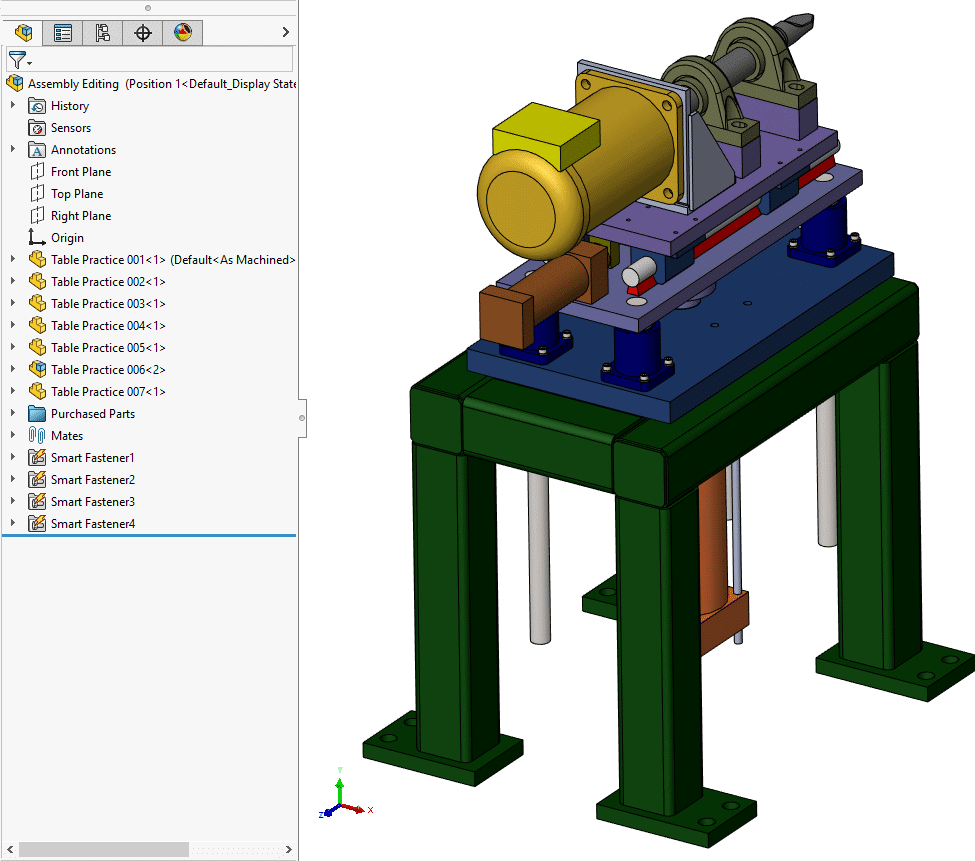 Fixed errors in Feature Manager Design Tree