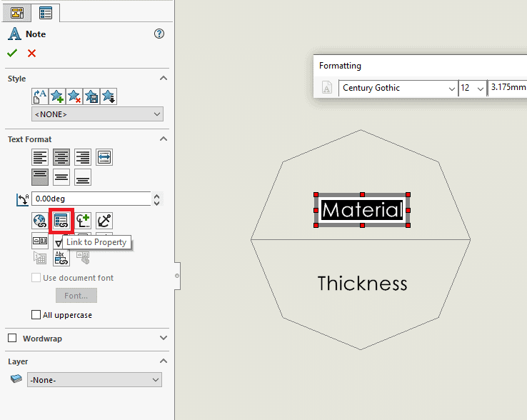 , SOLIDWORKS Smart Drawing Blocks – Using Attributes as Editable Text Fields