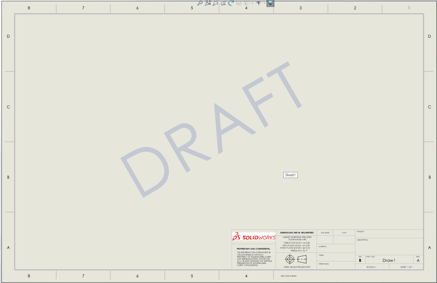 , Methods for Adding a Watermark to SOLIDWORKS Drawings