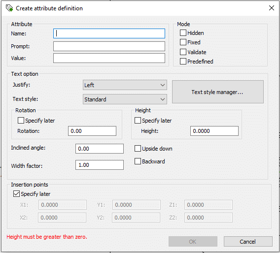 , Project Configuration Attribute Tab in SOLIDWORKS Electrical