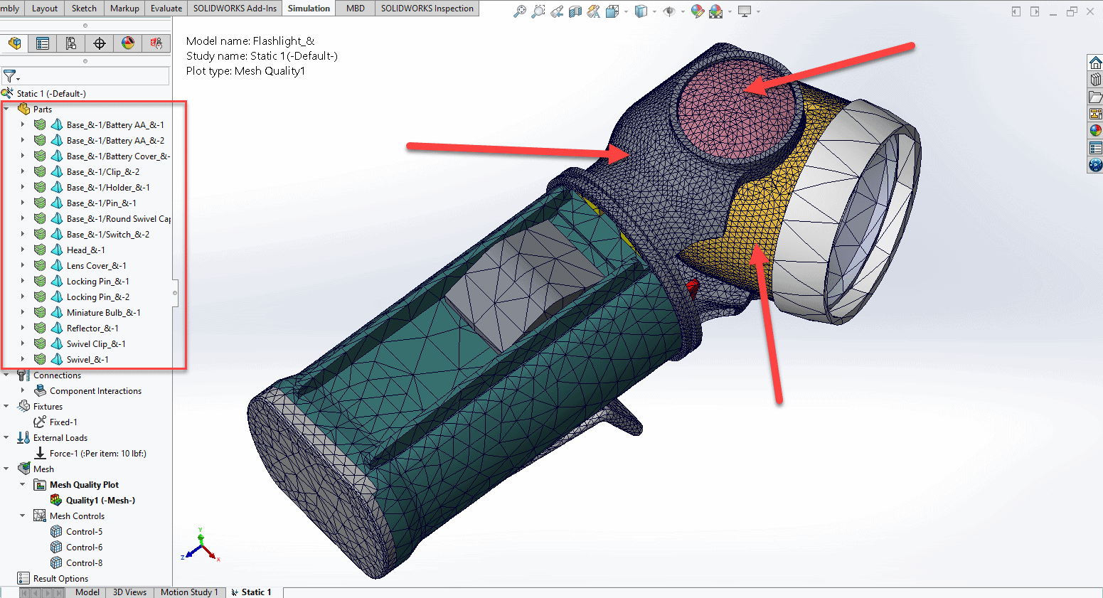 , Mesh Controls in SOLIDWORKS: Not just for Faces and Edges
