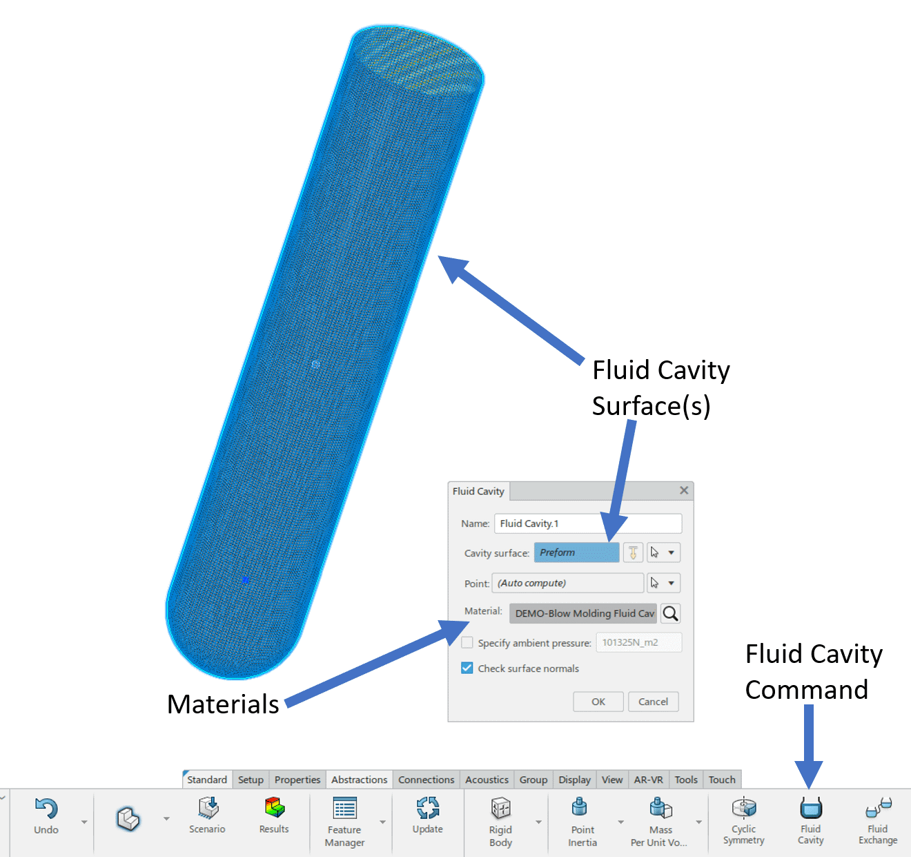 , Fluid-Structure Interaction- Fluid Cavities and SIMULIA for SOLIDWORKS