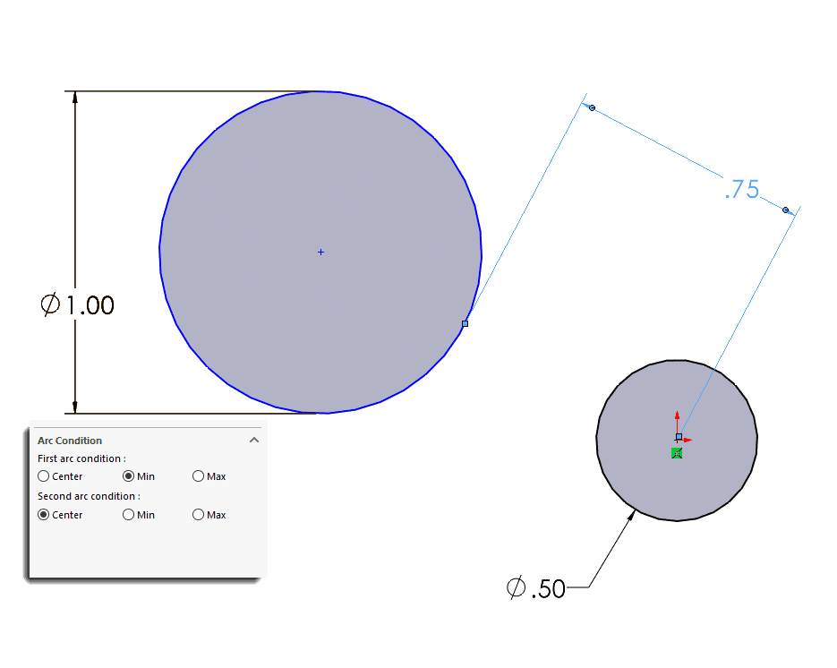 , SOLIDWORKS: Dimensioning Arcs and Circles