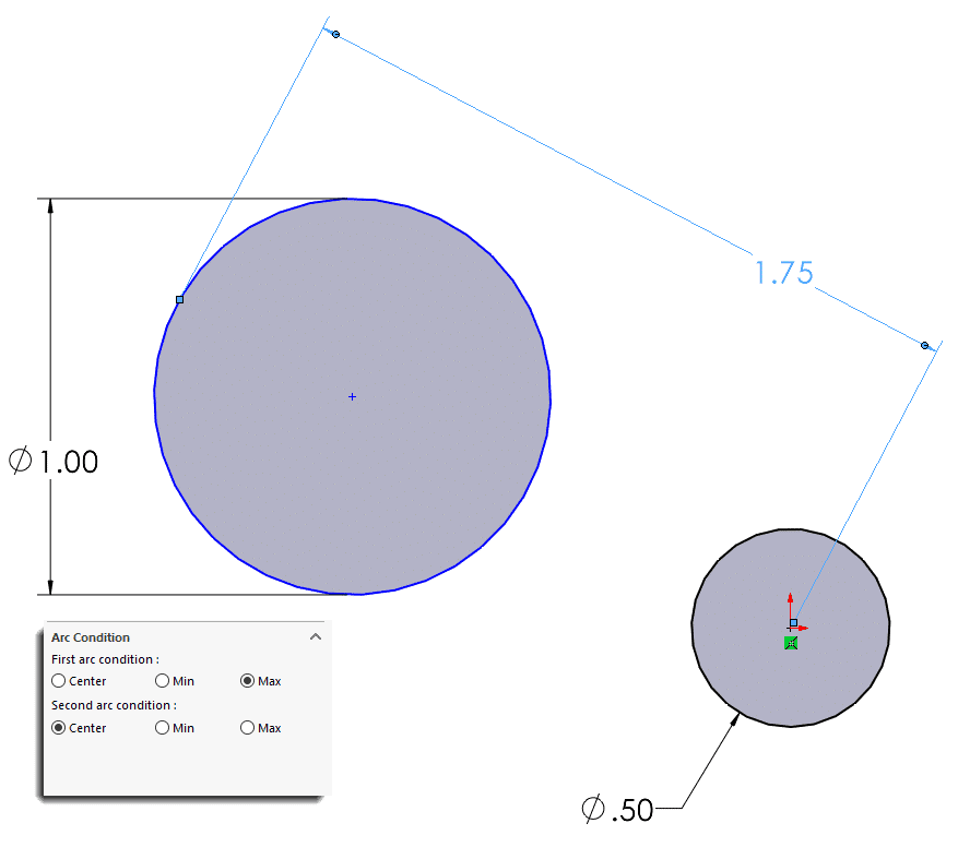 , SOLIDWORKS: Dimensioning Arcs and Circles