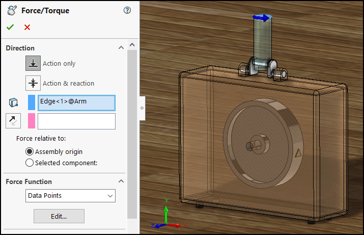 , Gyroscopic Precession in SOLIDWORKS Motion