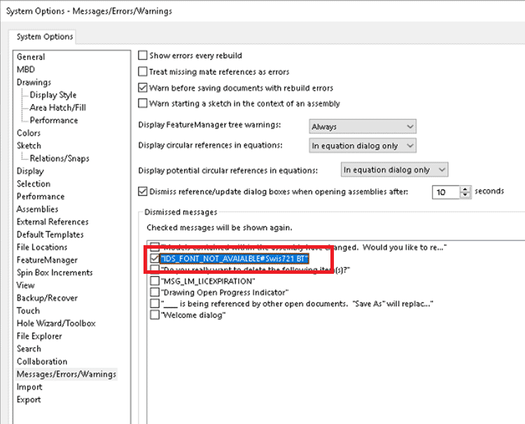 , Fixing Copy Setting Wizard: “Cannot Load SOLIDWORKS Settings Information from [username]”