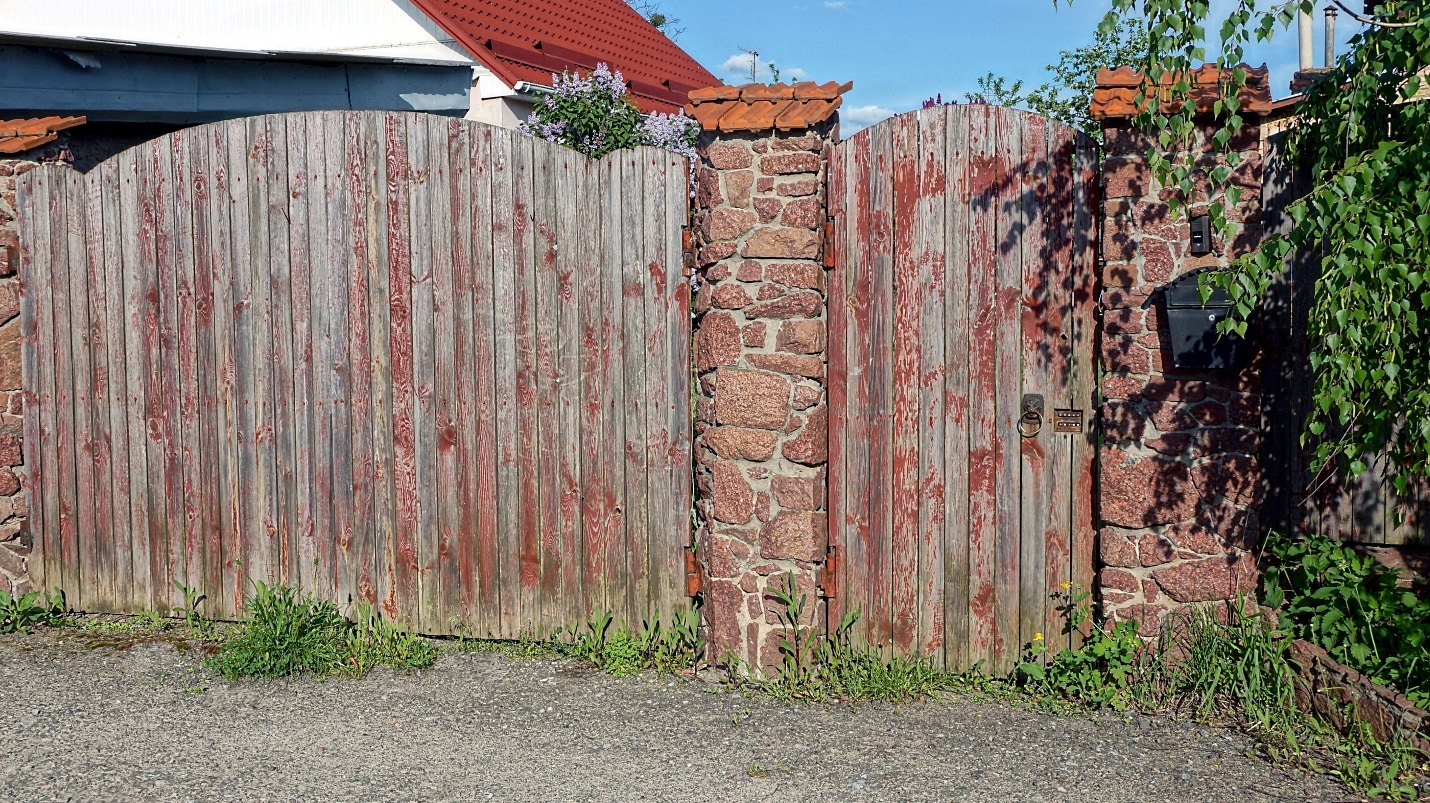 stock image fence