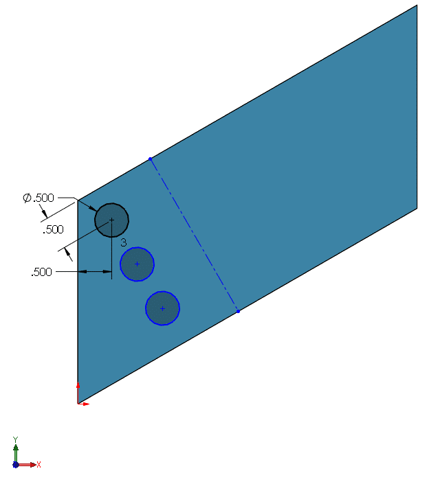 Sketch pattern with circles