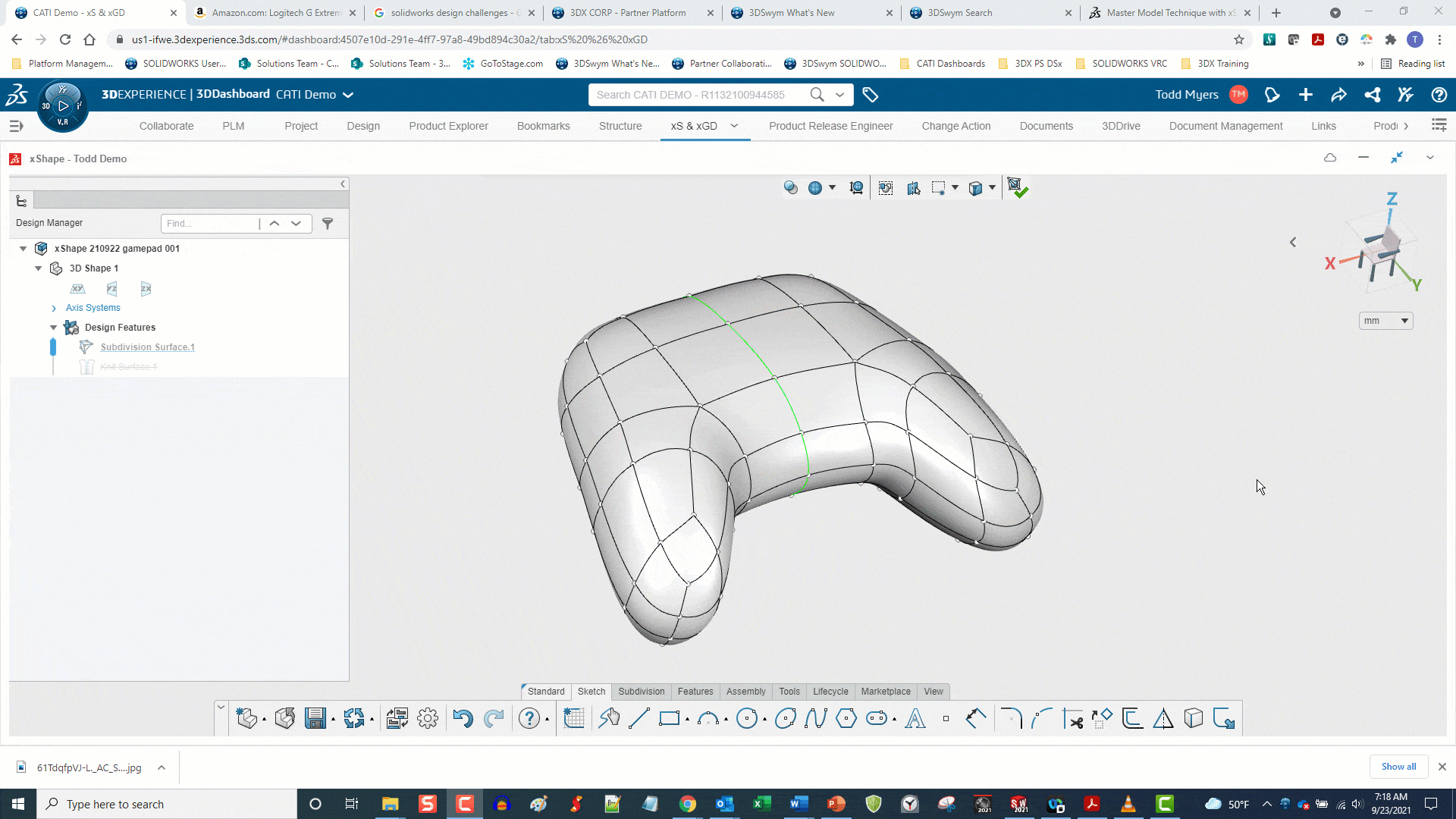 xshape subtract from box