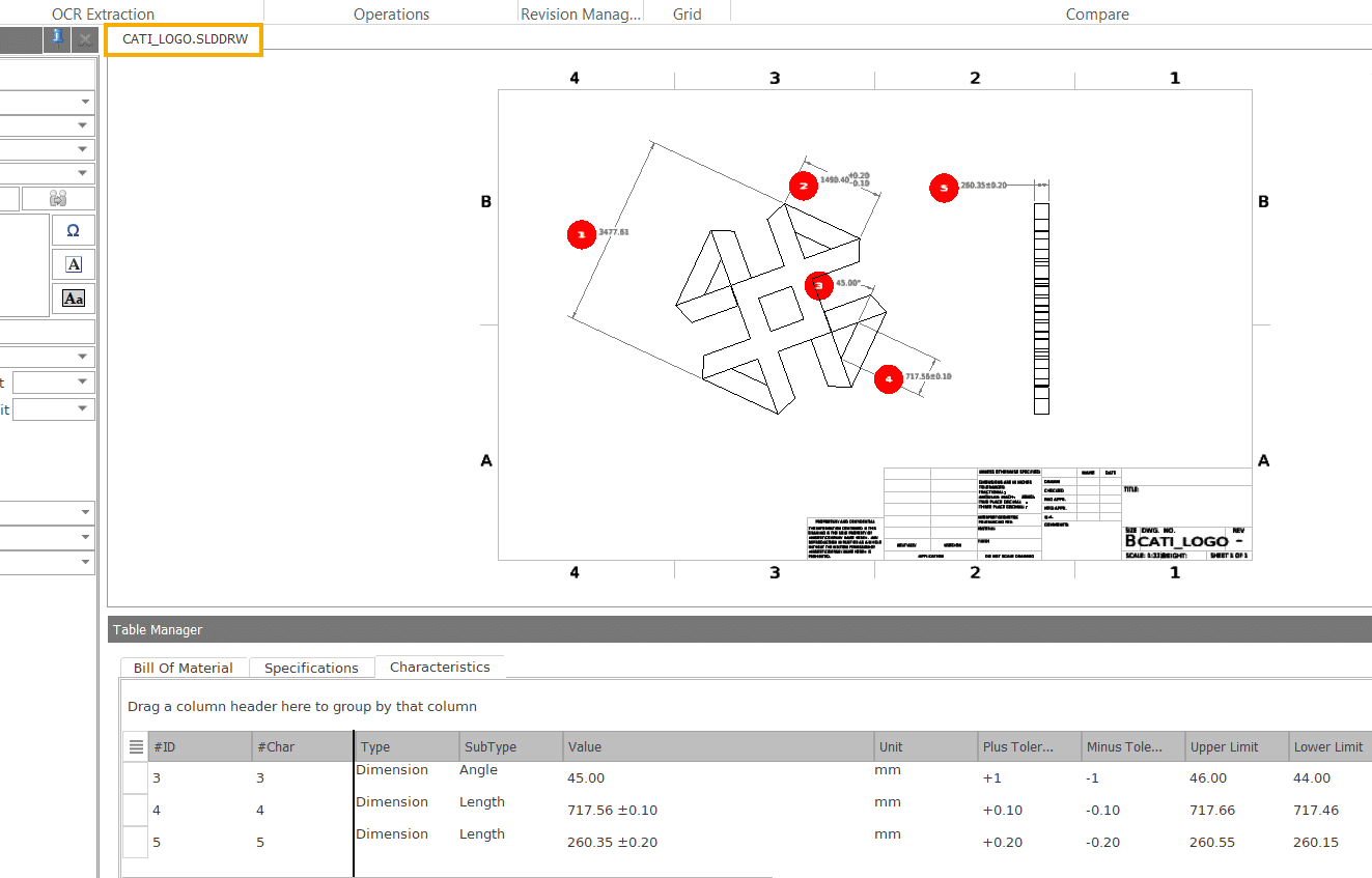 SOLIDWORKS Inspection 2022 adds support for SOLIDWORKS Drawings in the Standalone