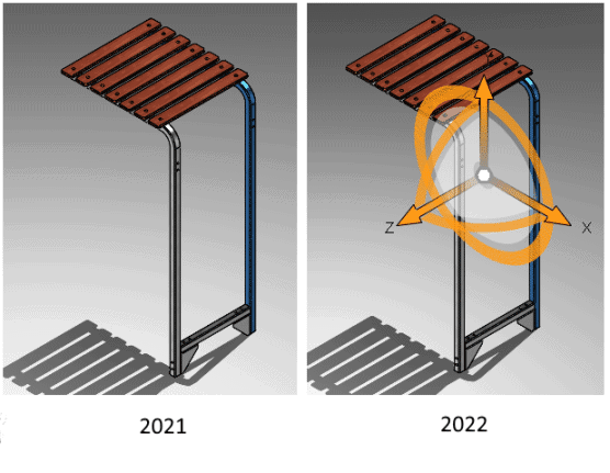 solidworks 2022 move with triad