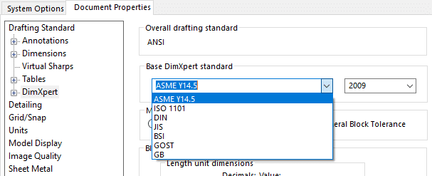 solidworks 2022 mbd new options to choose