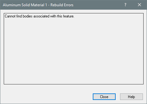 solidworks 2022 flow simulation rebuild errors