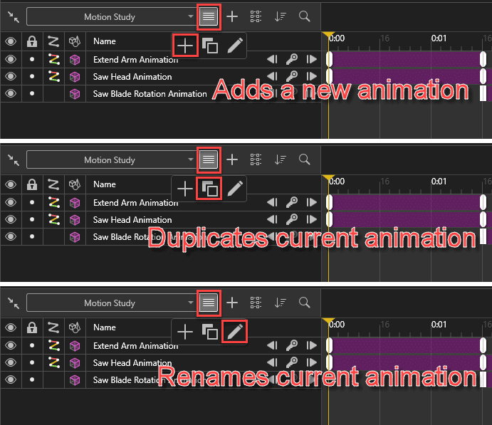 solidworks 2022 visualize animations add new duplicate rename comparison