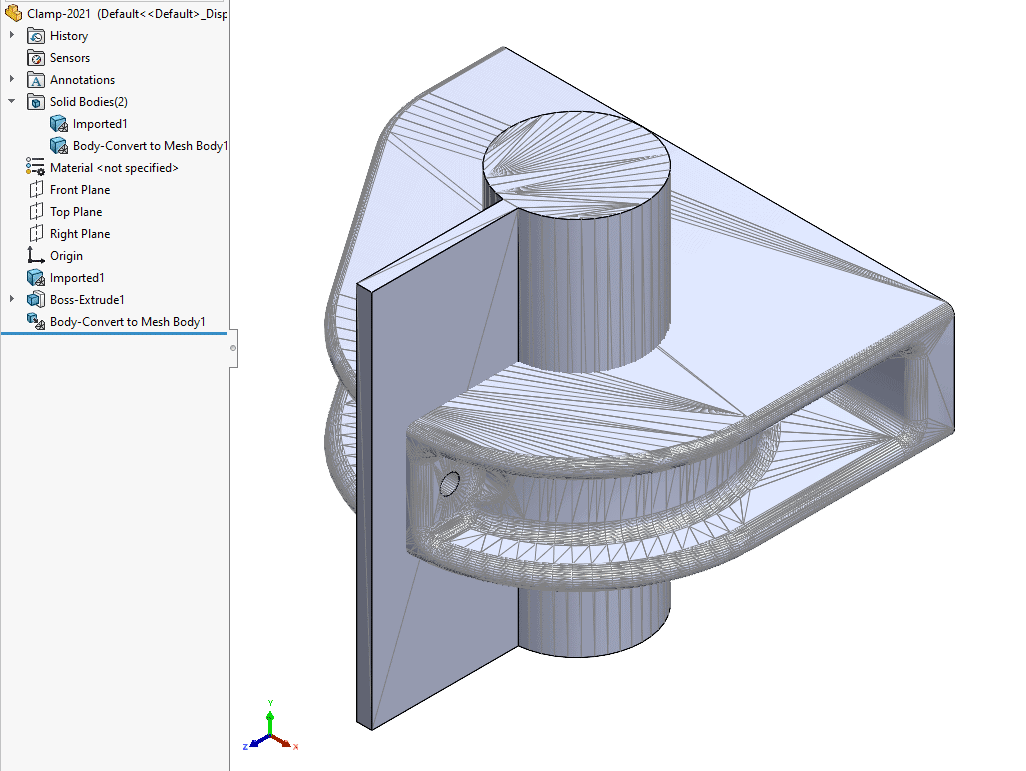 solidworks 2021 convert new solidworks brep 2