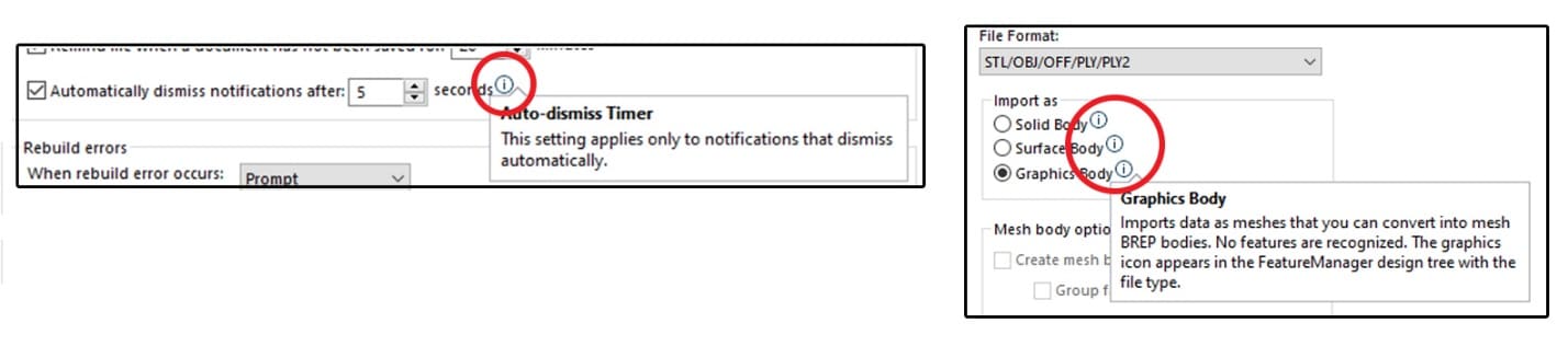 solidworks 2022 system option settings