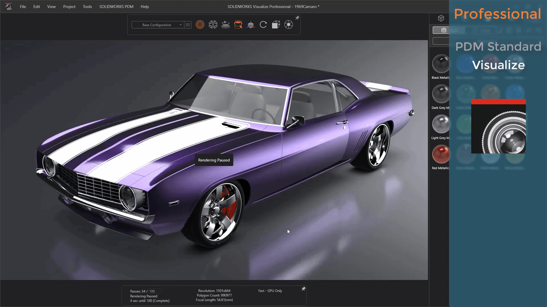 solidworks professional visualize
