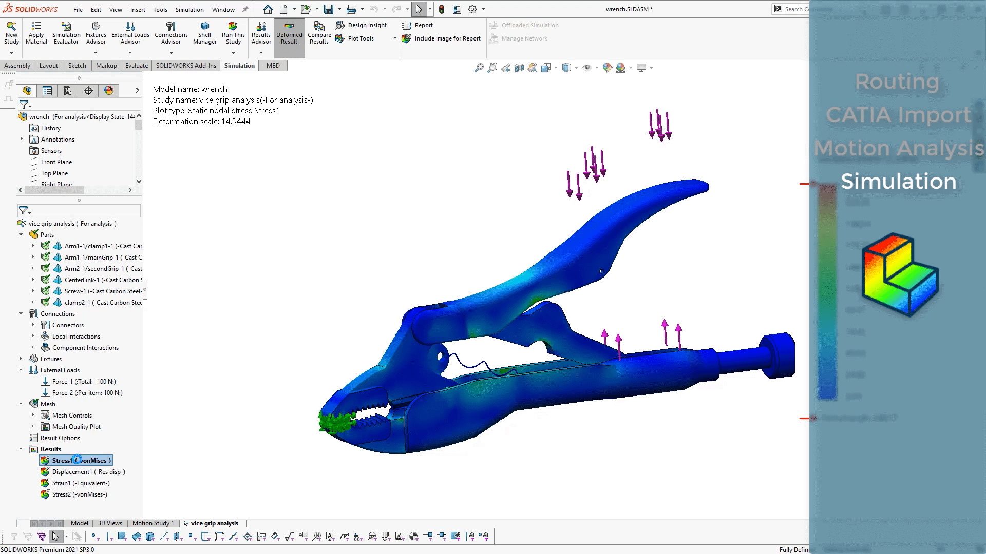 solidworks premium simulation 2