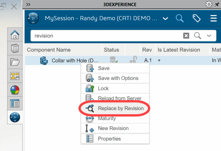 , Creating Revisions with 3DEXPERIENCE PLM