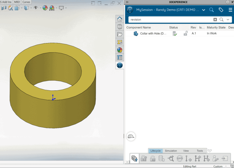 , Creating Revisions with 3DEXPERIENCE PLM