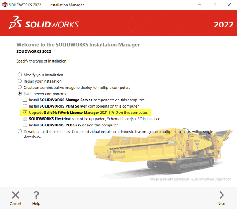 SNL installation guide, SOLIDWORKS 2022 Installation Guide Part 2 – Installing or Upgrading the SolidNetwork License Manager (SNL)