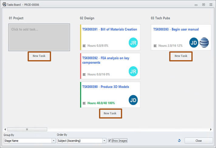 , SOLIDWORKS 2022 What’s New – SOLIDWORKS Manage – Upgrades to Tasks