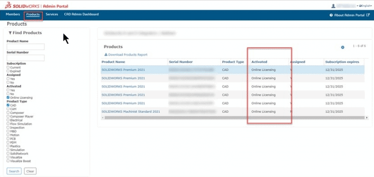 , SOLIDWORKS Online Licensing Will be Discontinued