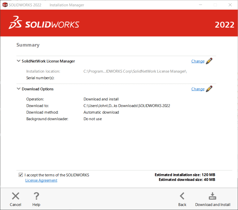 SNL installation guide, SOLIDWORKS 2022 Installation Guide Part 2 – Installing or Upgrading the SolidNetwork License Manager (SNL)
