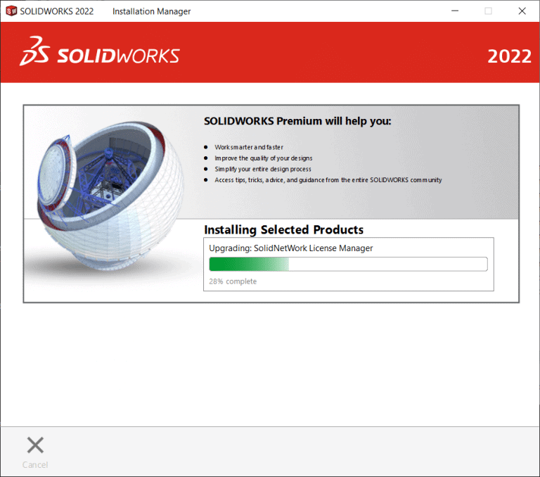 SNL installation guide, SOLIDWORKS 2022 Installation Guide Part 2 – Installing or Upgrading the SolidNetwork License Manager (SNL)