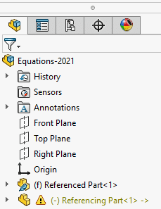 , SOLIDWORKS 2022 What’s New – Resolving Equations in Lightweight Mode
