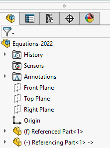, SOLIDWORKS 2022 What’s New – Resolving Equations in Lightweight Mode