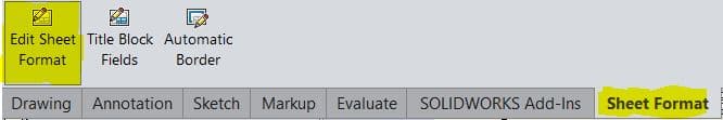 , SOLIDWORKS: What is “Title Block Fields”