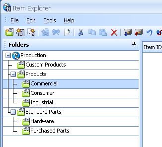 , SolidWorks Enterprise PDM Item Explorer