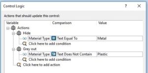 , Filtered Droplists in PDM Standard