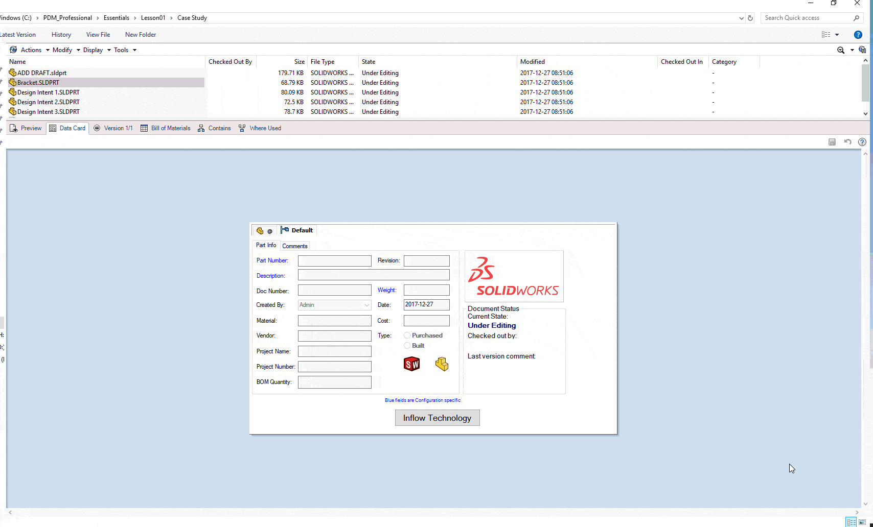 , That Was Easy: Using Buttons on a Data Card