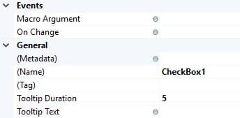 Now you can run a macro with a check box