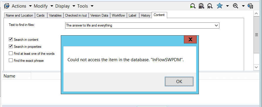 , SOLIDWORKS PDM 101: Content Search – Explore Inside Your Files