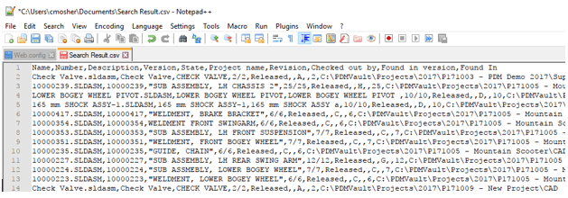 SOLIDWORKS Embedded Search