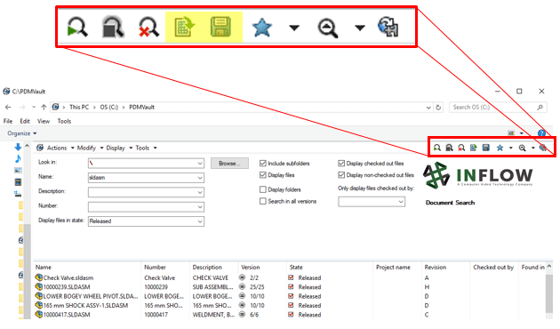 SOLIDWORKS Embedded Search