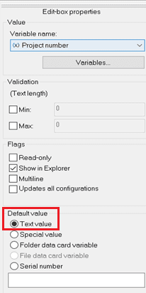 , Linking Folder Card and File Card Properties