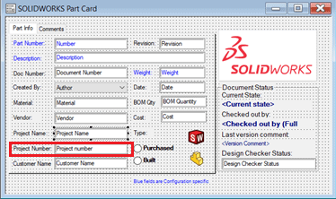 , Linking Folder Card and File Card Properties