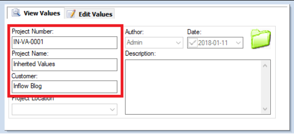 , Linking Folder Card and File Card Properties