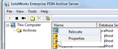 , SOLIDWORKS PDM Vault Maintenance: How to split your archive onto multiple discs
