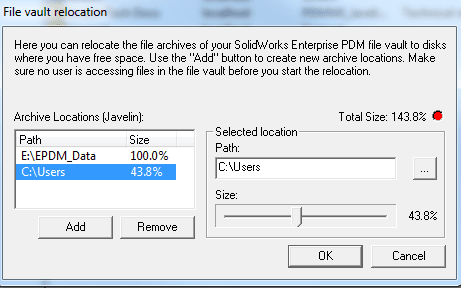 EPDM Relocate Options