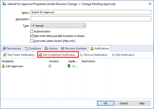 , SOLIDWORKS 2019 What’s New – Conditional Notifications in PDM Workflows (PDM Professional Only) – #SW2019