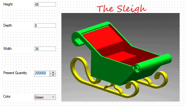 Building sleigh form