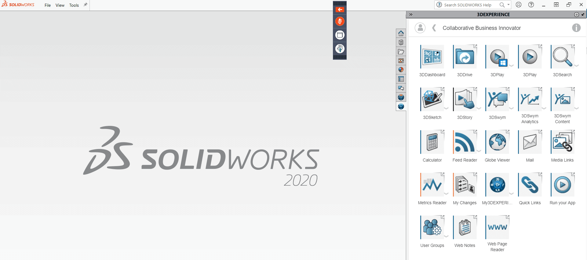 Collaborative Business Innovator in the SOLIDWORKS add-in