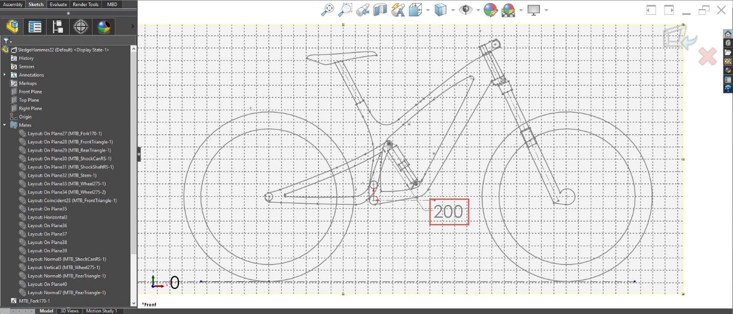 solidworks 2D Sketch Layout Tools, SOLIDWORKS: Analyzing Kinematics With 2D Sketch Layout Tools